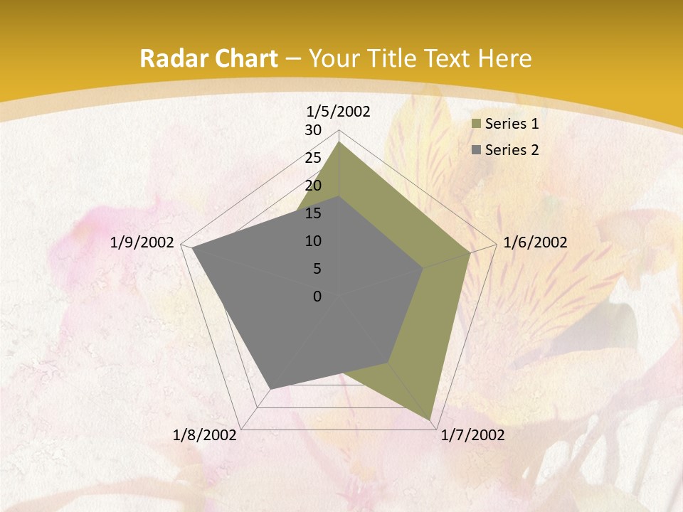 Water Style Very PowerPoint Template