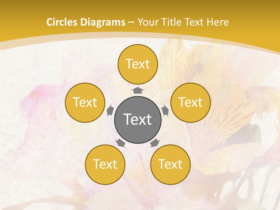 Water Style Very PowerPoint Template