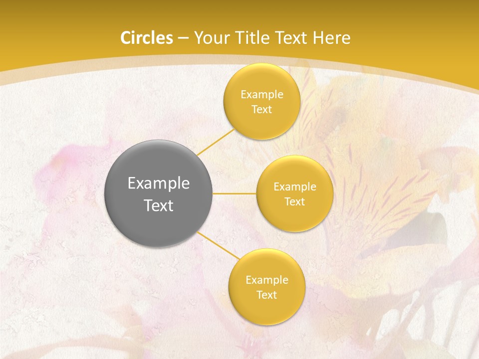 Water Style Very PowerPoint Template