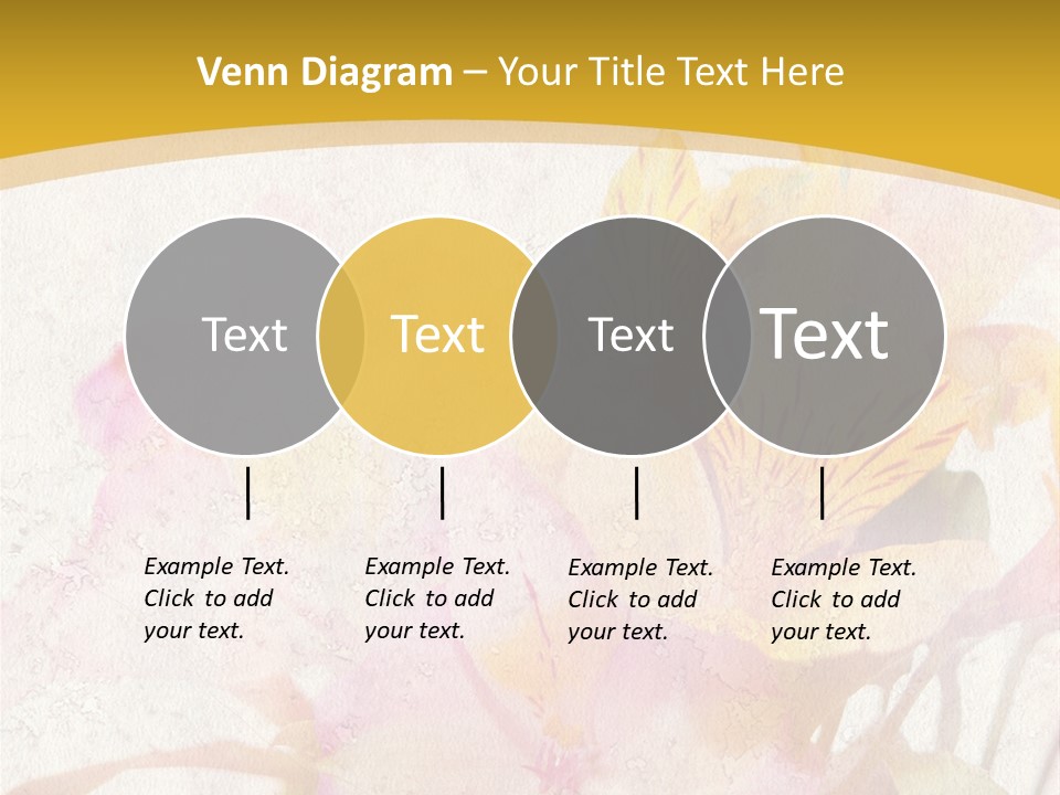 Water Style Very PowerPoint Template