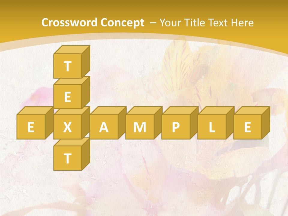 Water Style Very PowerPoint Template