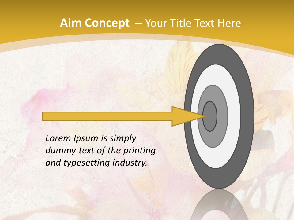 Water Style Very PowerPoint Template