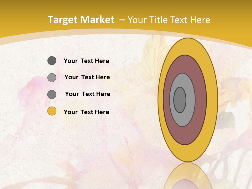 Water Style Very PowerPoint Template