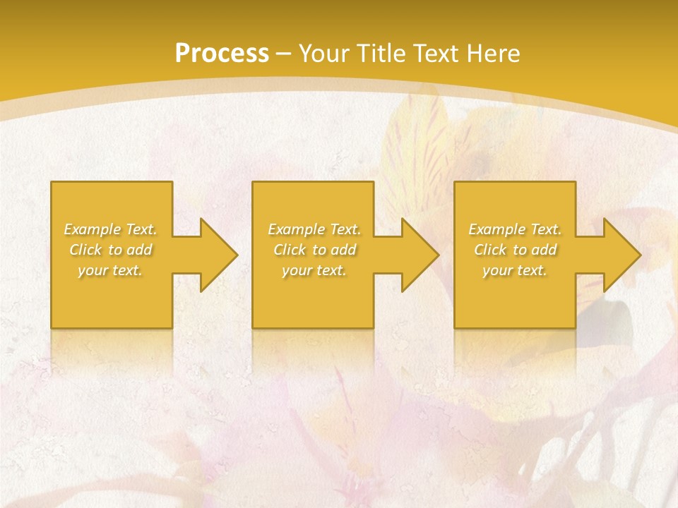 Water Style Very PowerPoint Template