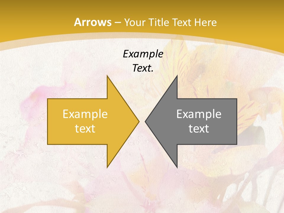 Water Style Very PowerPoint Template