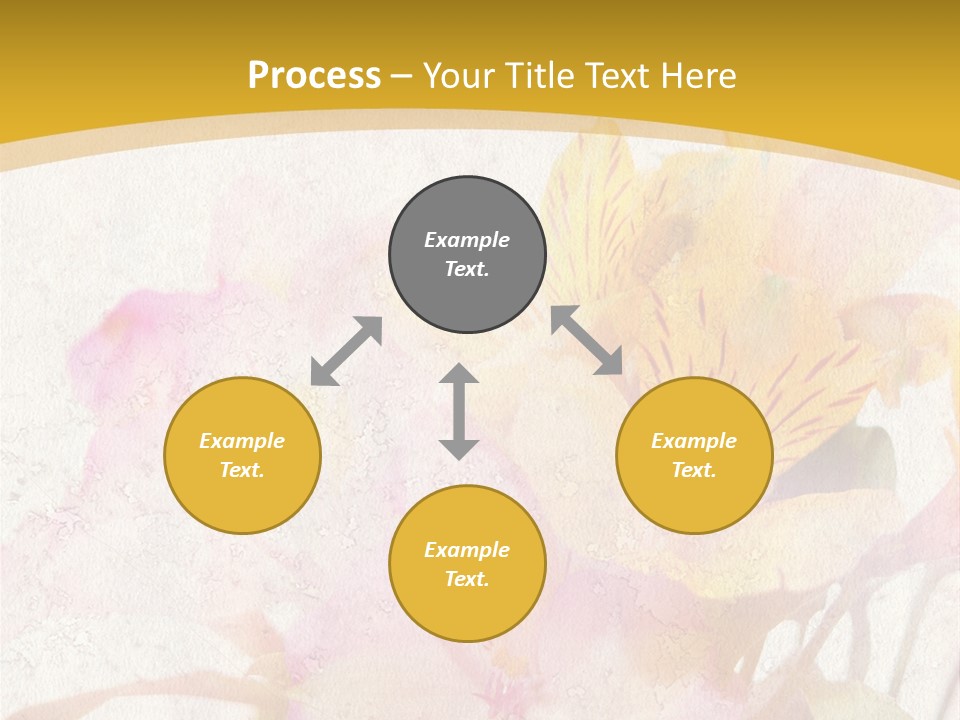 Water Style Very PowerPoint Template