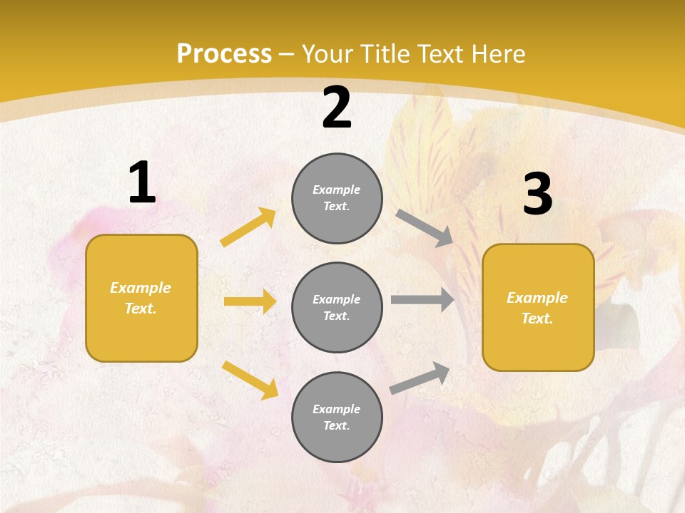Water Style Very PowerPoint Template