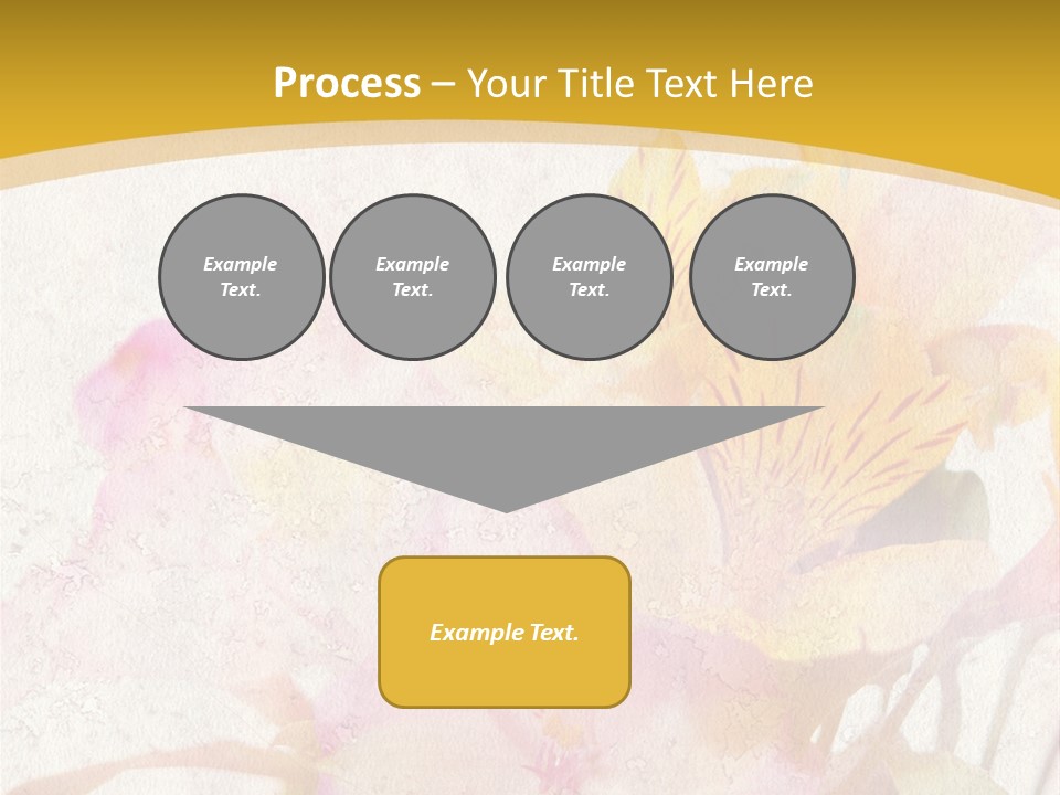 Water Style Very PowerPoint Template