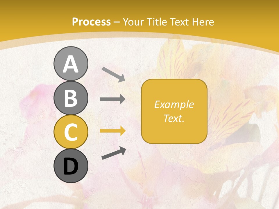 Water Style Very PowerPoint Template