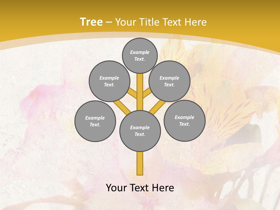 Water Style Very PowerPoint Template