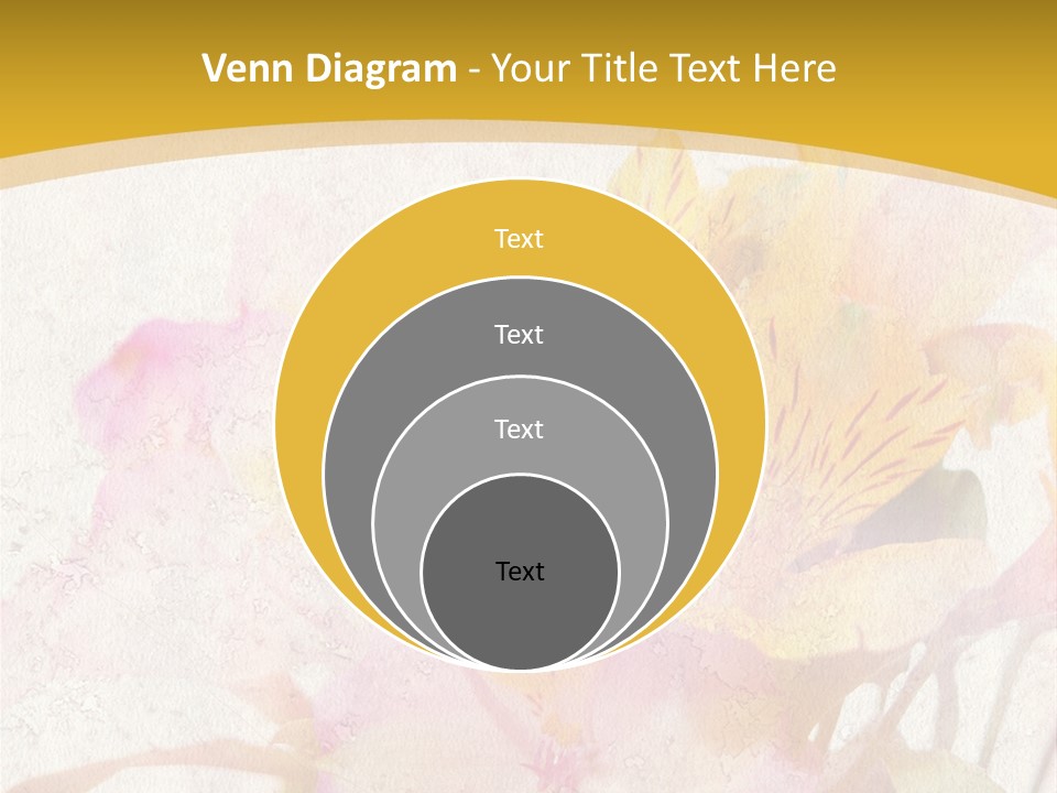 Water Style Very PowerPoint Template