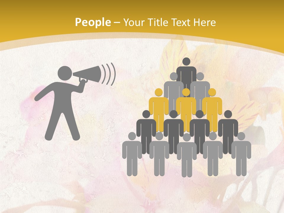 Water Style Very PowerPoint Template