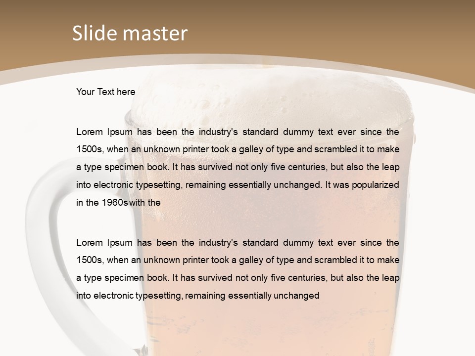 Fresh Foam Cool PowerPoint Template