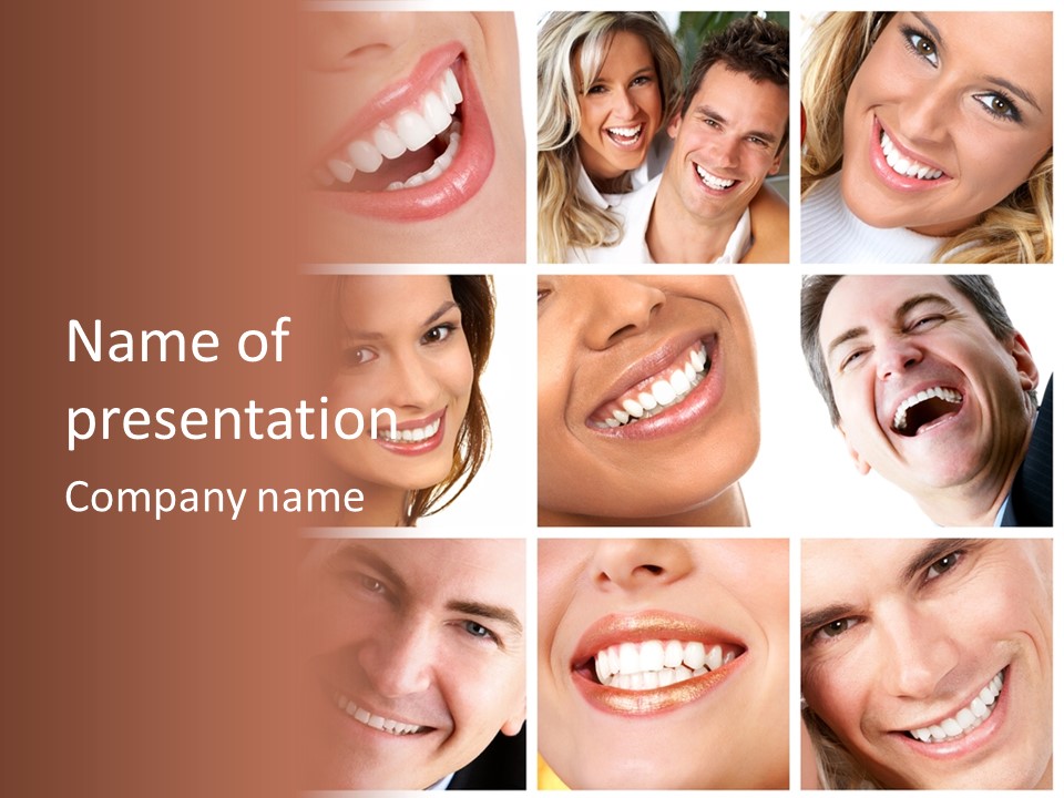 Free Smile PowerPoint Template