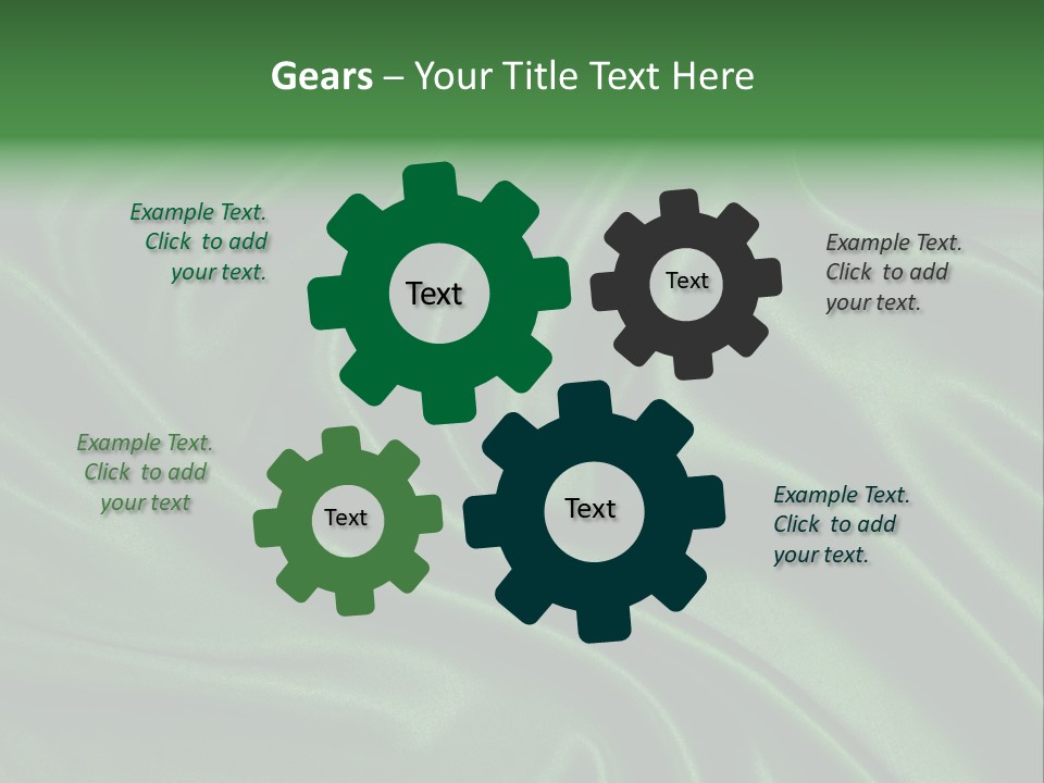 Toon Office Li Ten PowerPoint Template