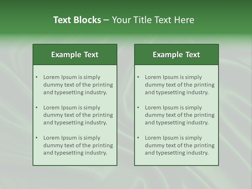Toon Office Li Ten PowerPoint Template