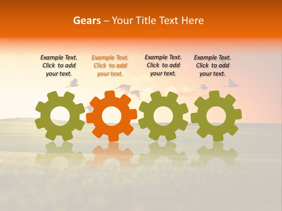 Dawn Sky Light PowerPoint Template