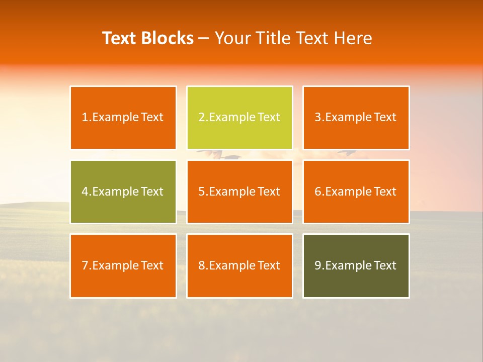 Dawn Sky Light PowerPoint Template