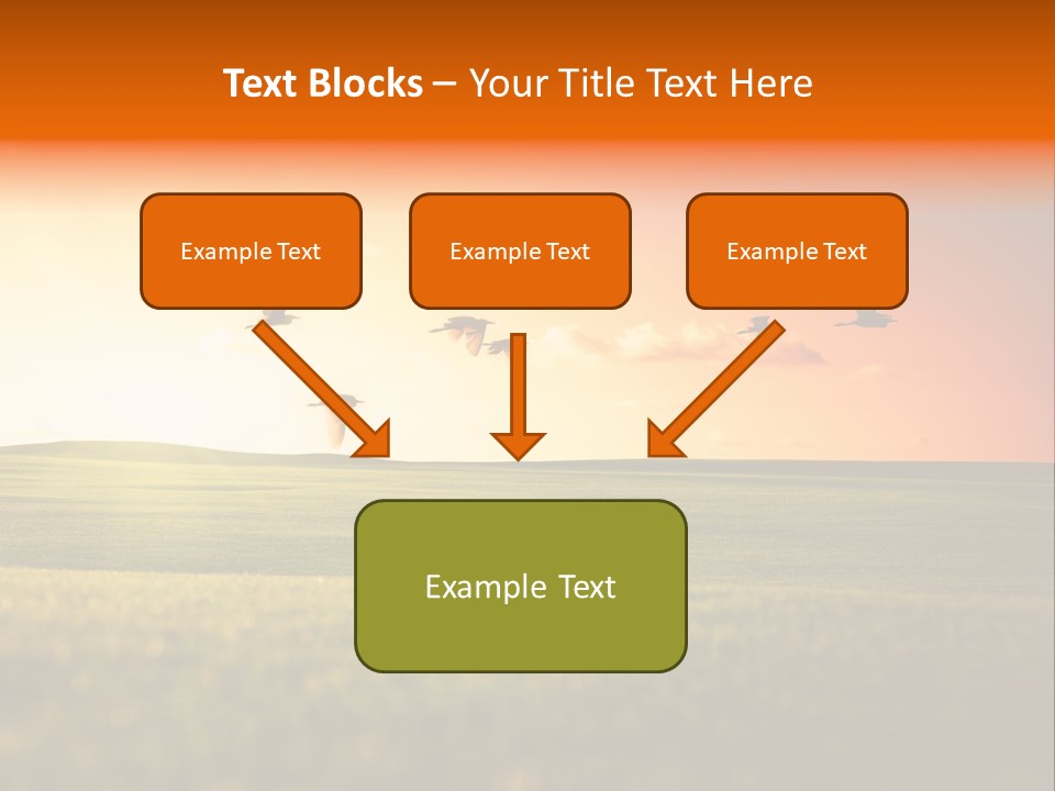 Dawn Sky Light PowerPoint Template