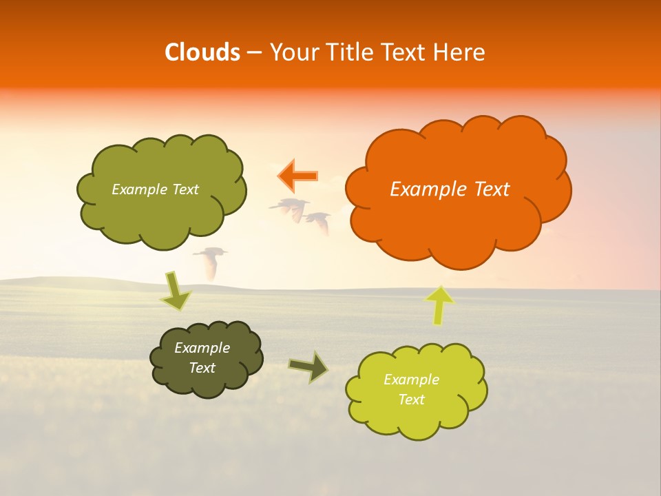 Dawn Sky Light PowerPoint Template
