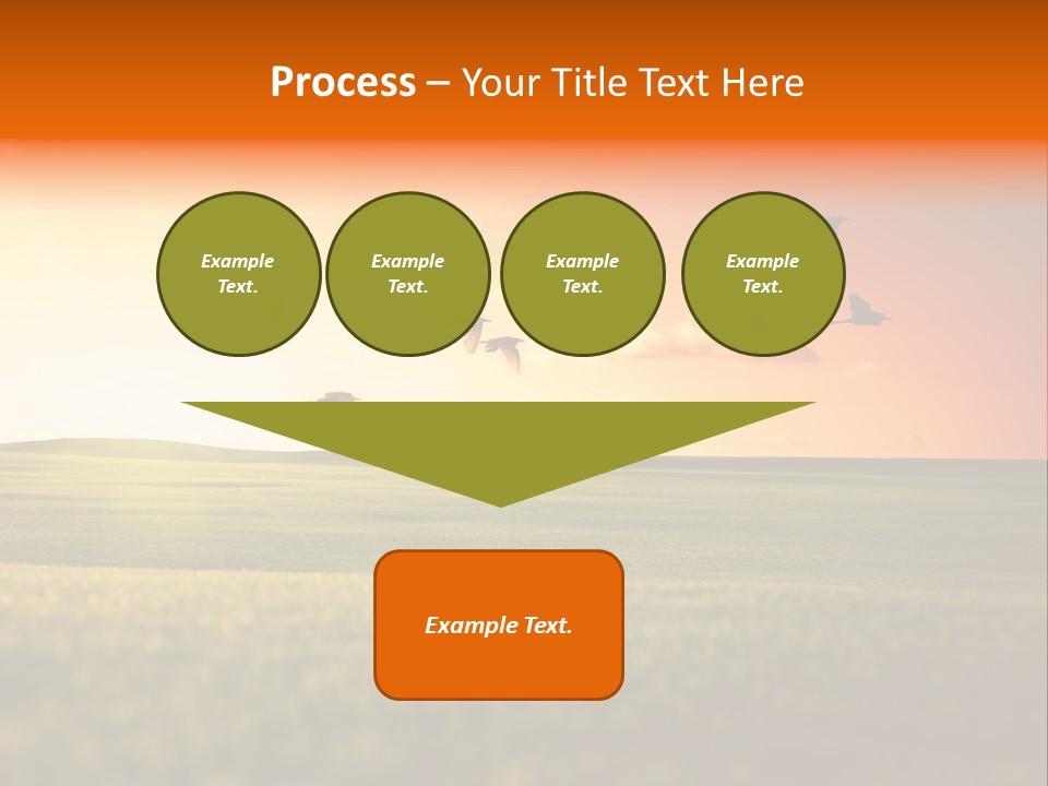 Dawn Sky Light PowerPoint Template