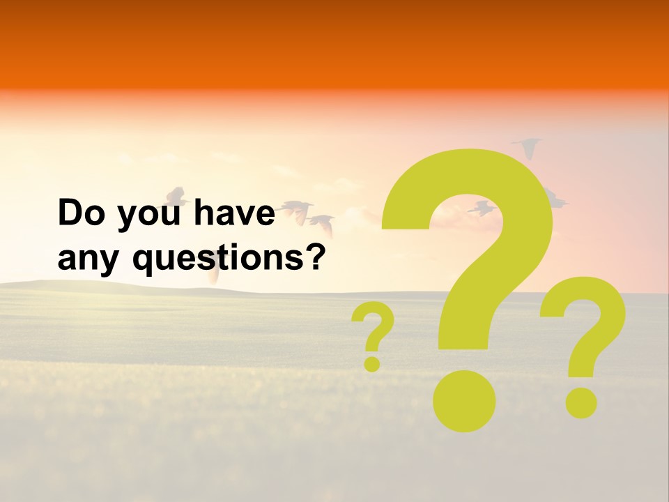 Dawn Sky Light PowerPoint Template