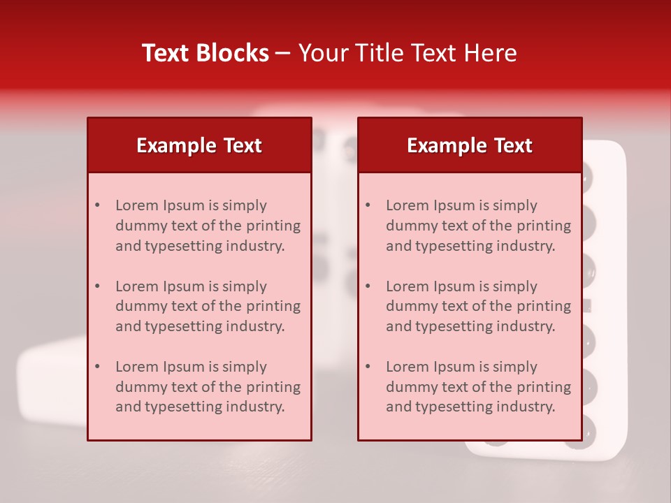 Hobby Blocks Connectivity PowerPoint Template