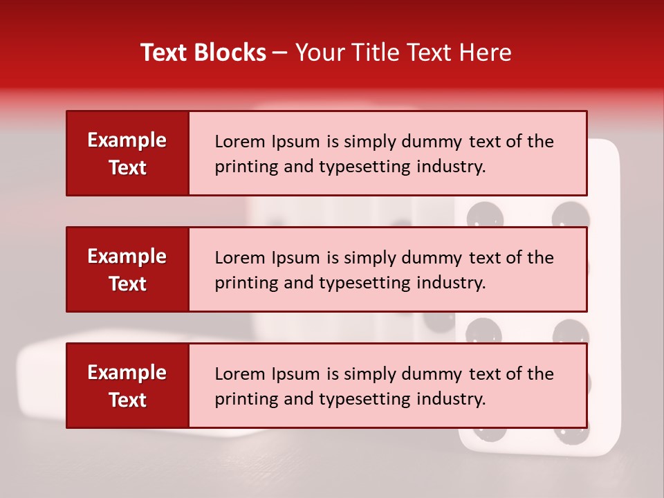 Hobby Blocks Connectivity PowerPoint Template