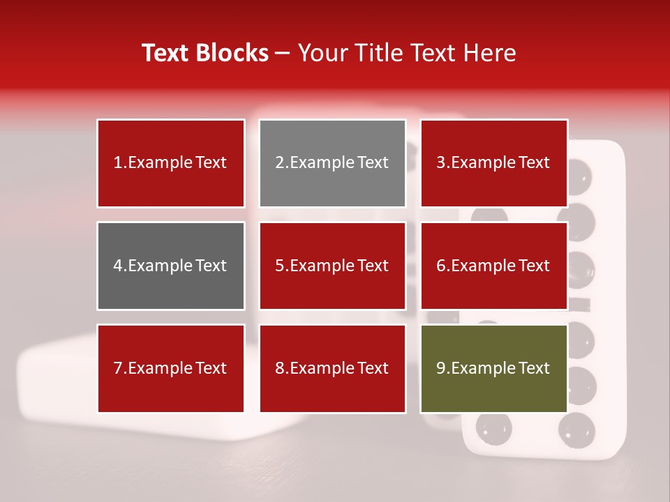 Hobby Blocks Connectivity PowerPoint Template