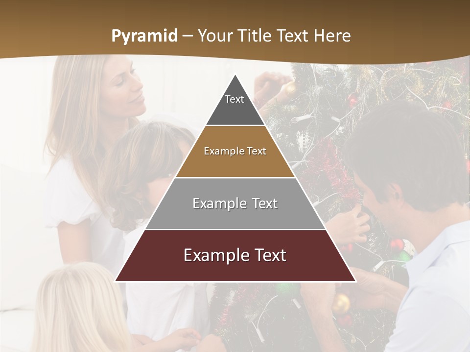 Decorating Christmas Tree PowerPoint Template