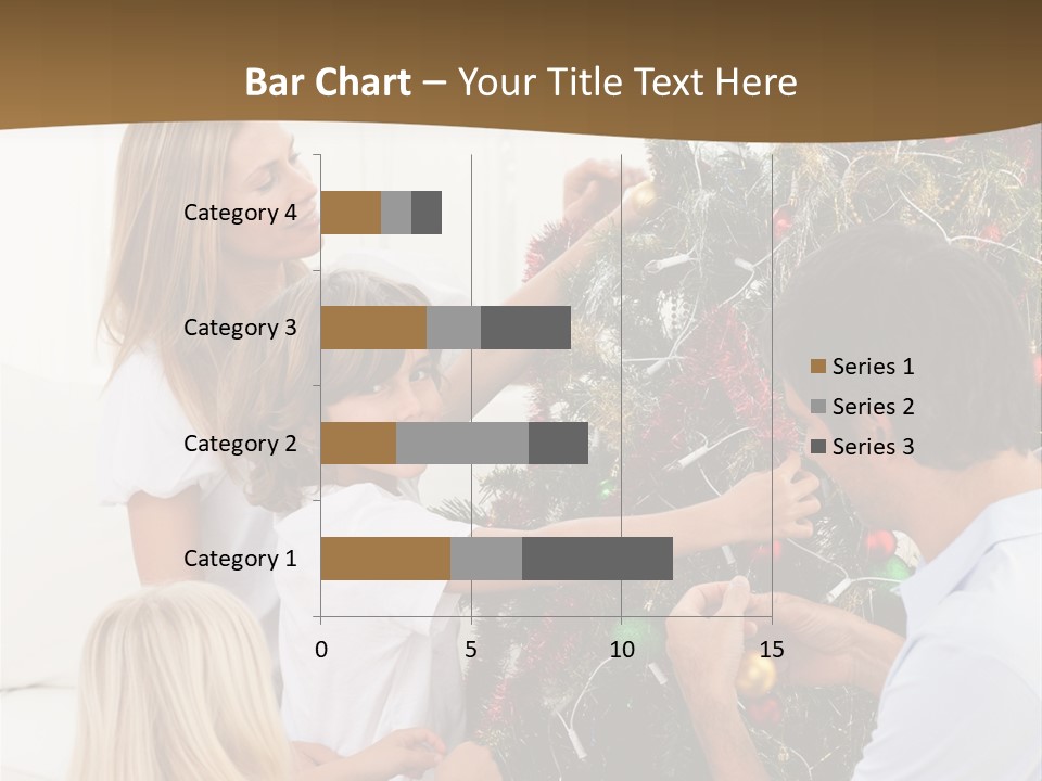 Decorating Christmas Tree PowerPoint Template