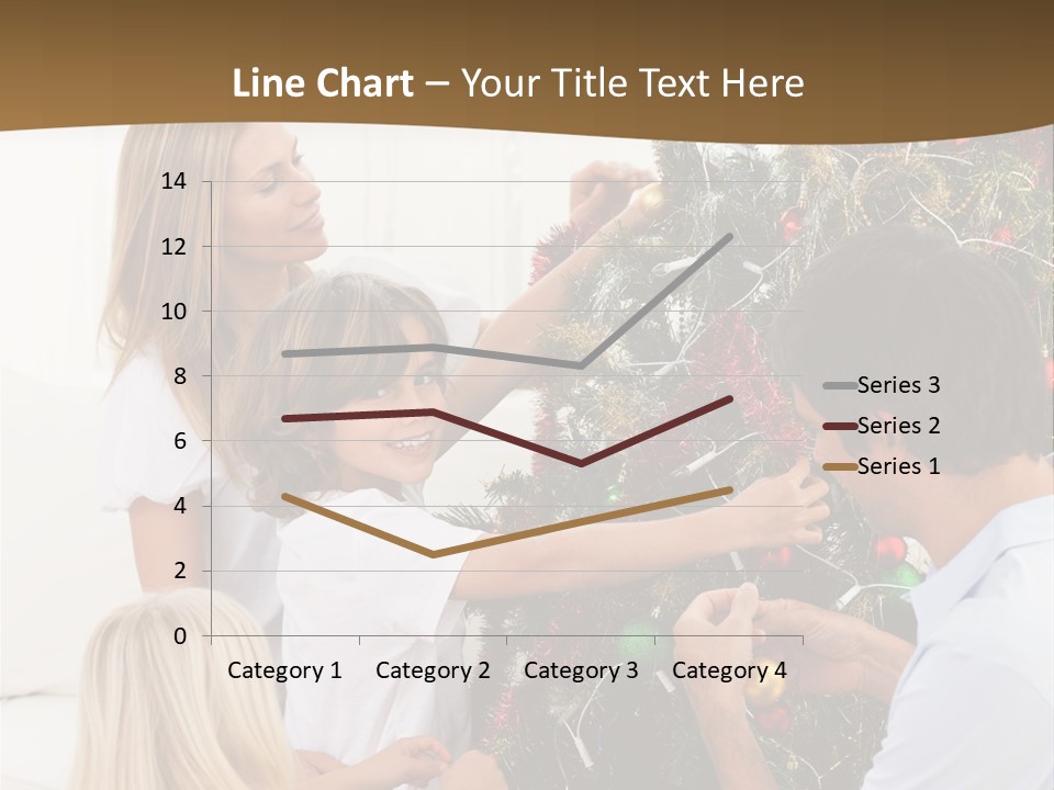 Decorating Christmas Tree PowerPoint Template