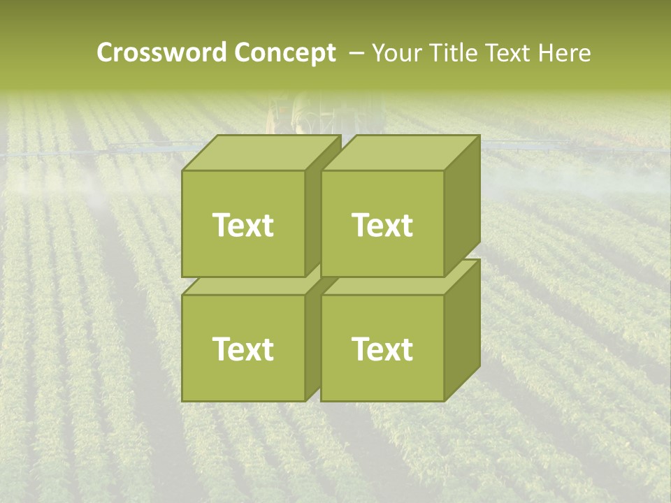 Farm Pesticides PowerPoint Template