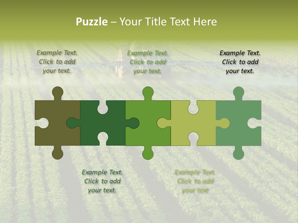 Farm Pesticides PowerPoint Template