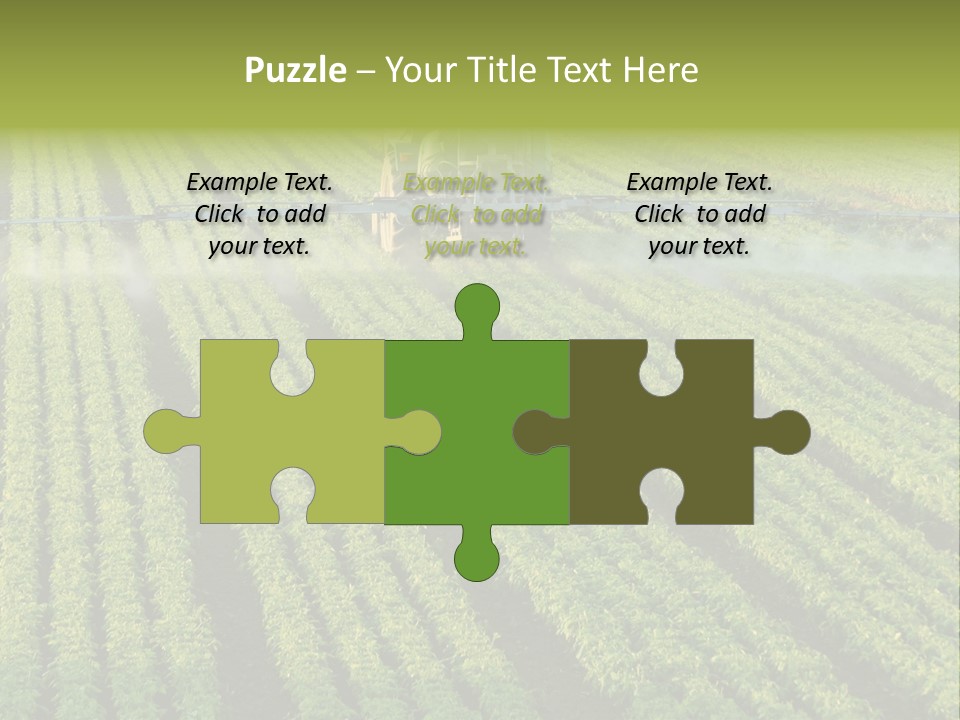 Farm Pesticides PowerPoint Template