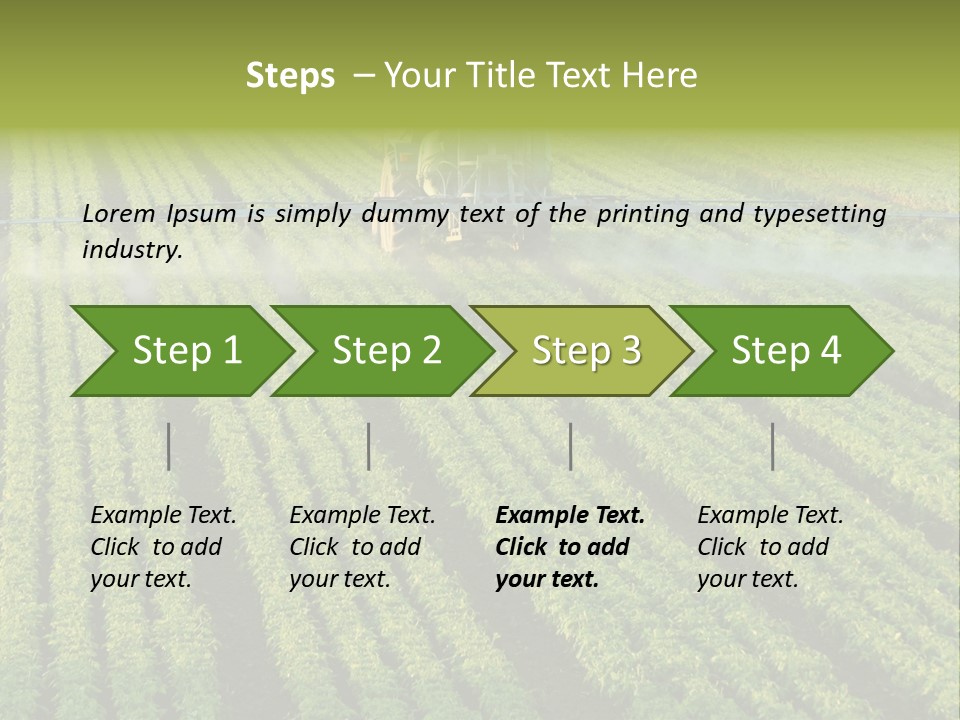 Farm Pesticides PowerPoint Template