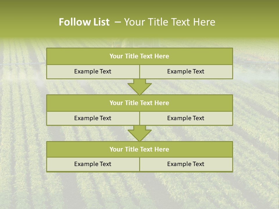 Farm Pesticides PowerPoint Template