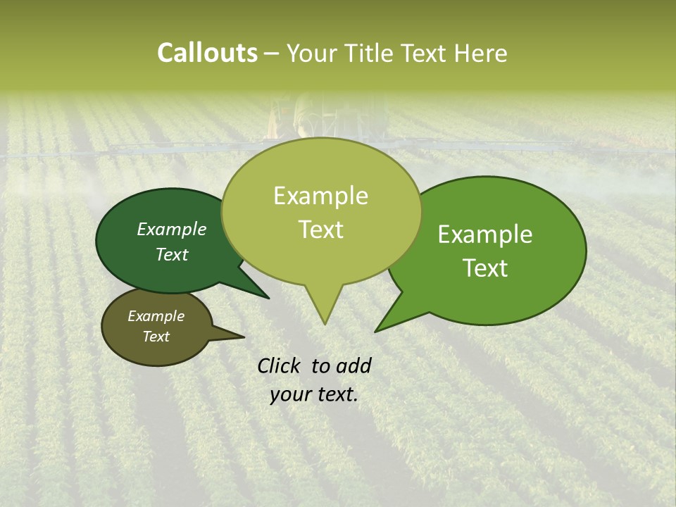 Farm Pesticides PowerPoint Template