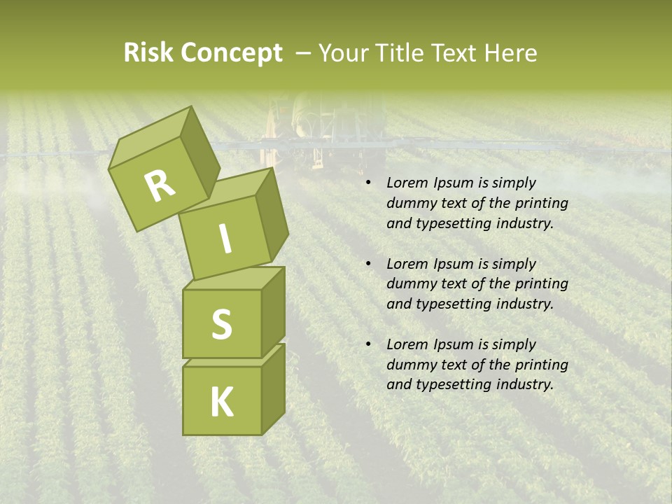 Farm Pesticides PowerPoint Template