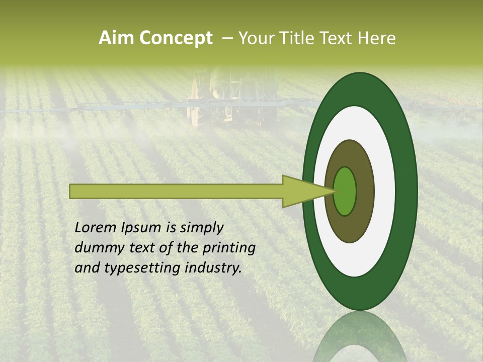 Farm Pesticides PowerPoint Template
