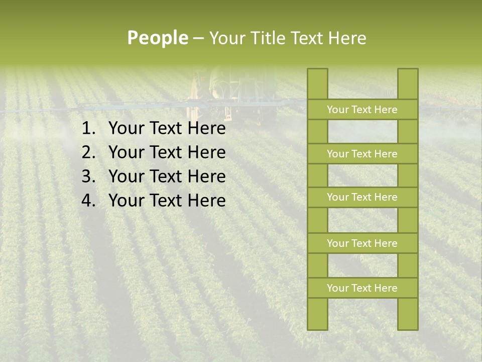 Farm Pesticides PowerPoint Template