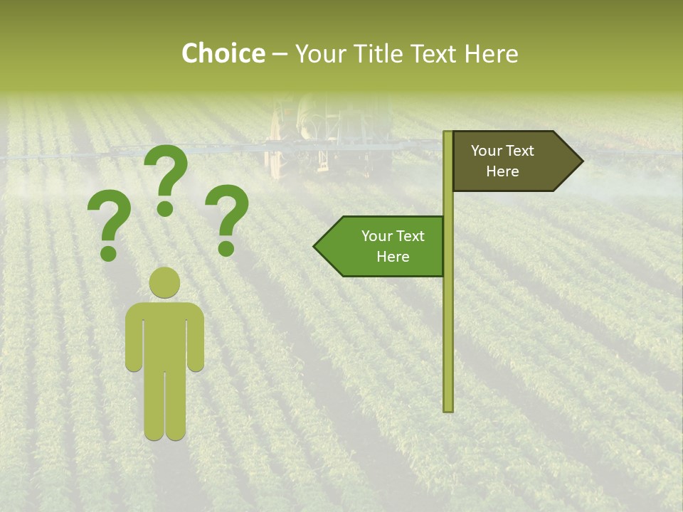 Farm Pesticides PowerPoint Template