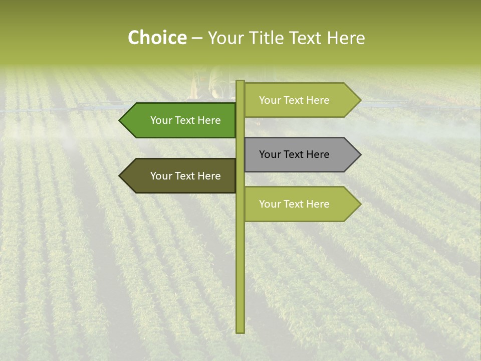 Farm Pesticides PowerPoint Template