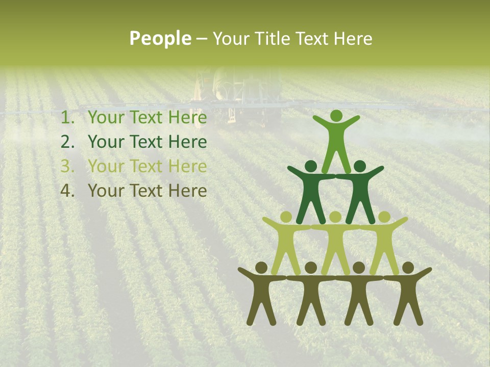 Farm Pesticides PowerPoint Template