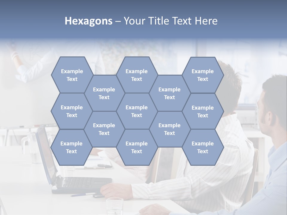People Sitting PowerPoint Template