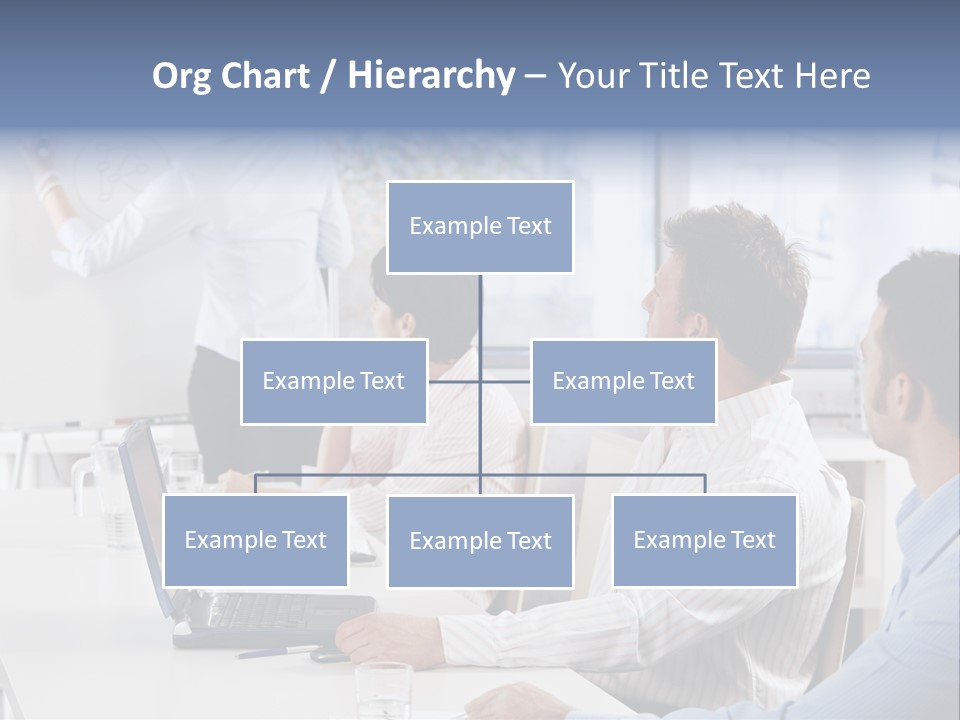 People Sitting PowerPoint Template