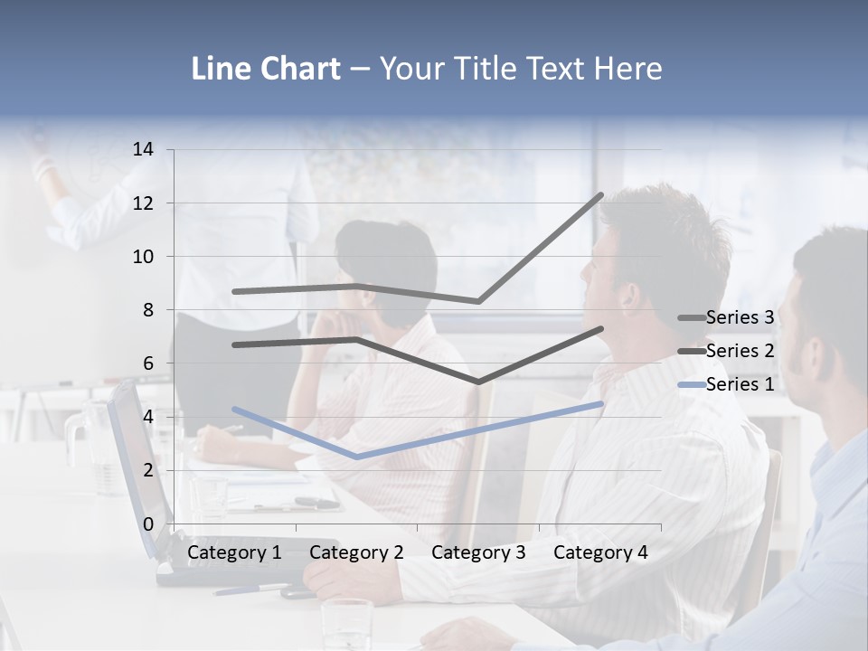 People Sitting PowerPoint Template