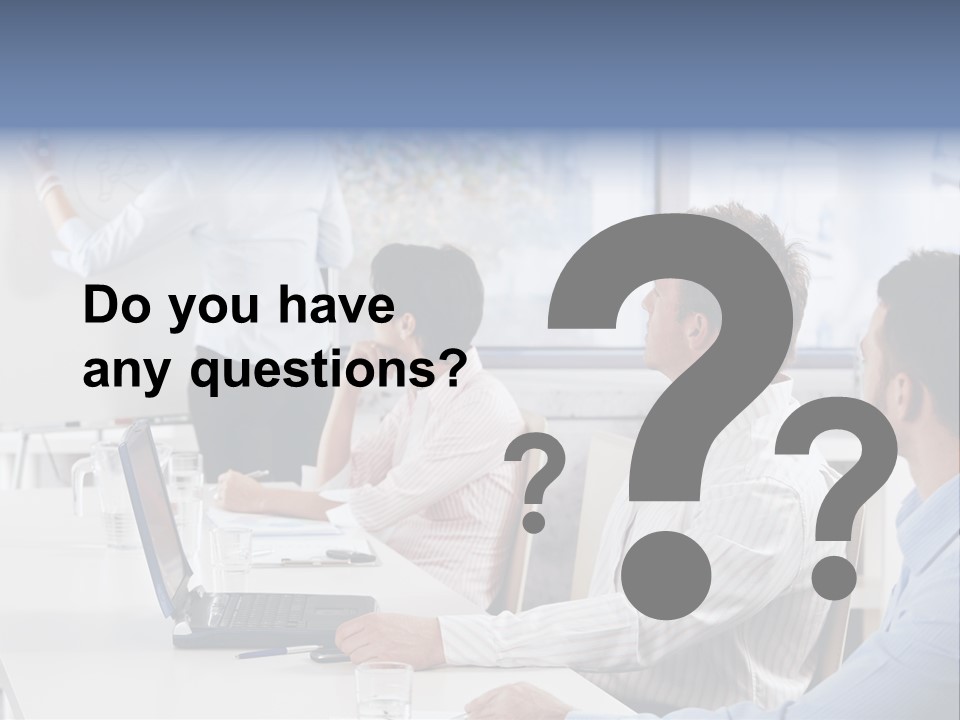 People Sitting PowerPoint Template