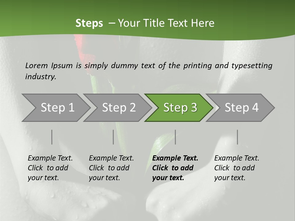 Treatment Freshness Dream PowerPoint Template