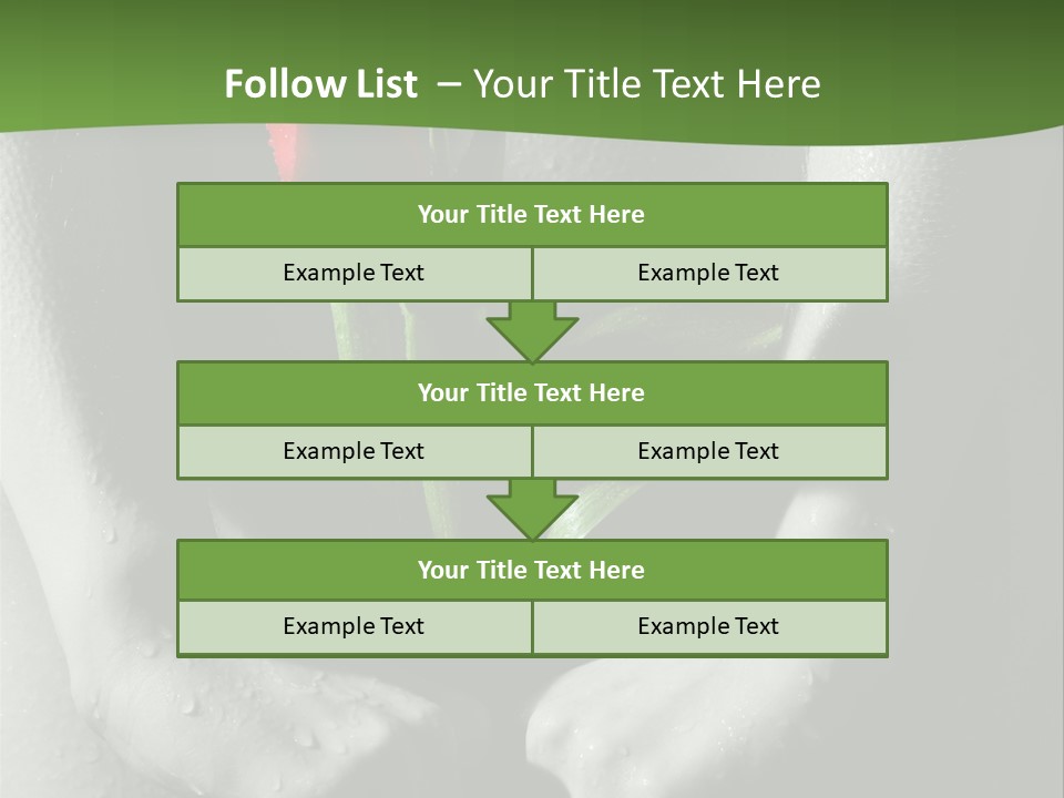 Treatment Freshness Dream PowerPoint Template